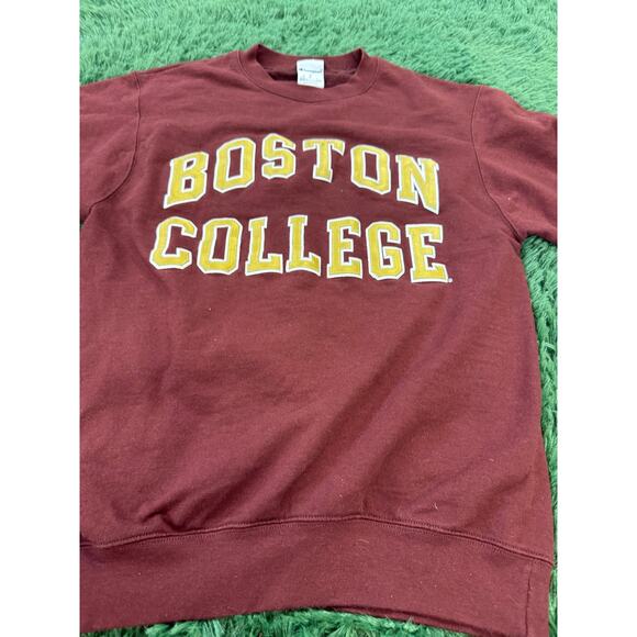 Boston College Maroon Pullover Crewneck Women's Small Sweatshirt Embroidered - Picture 3 of 9